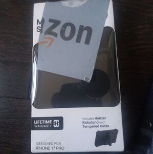 For Case with Belt Clip Holster, Maverick Series iPhone 17 Pro Blue Grey Color.